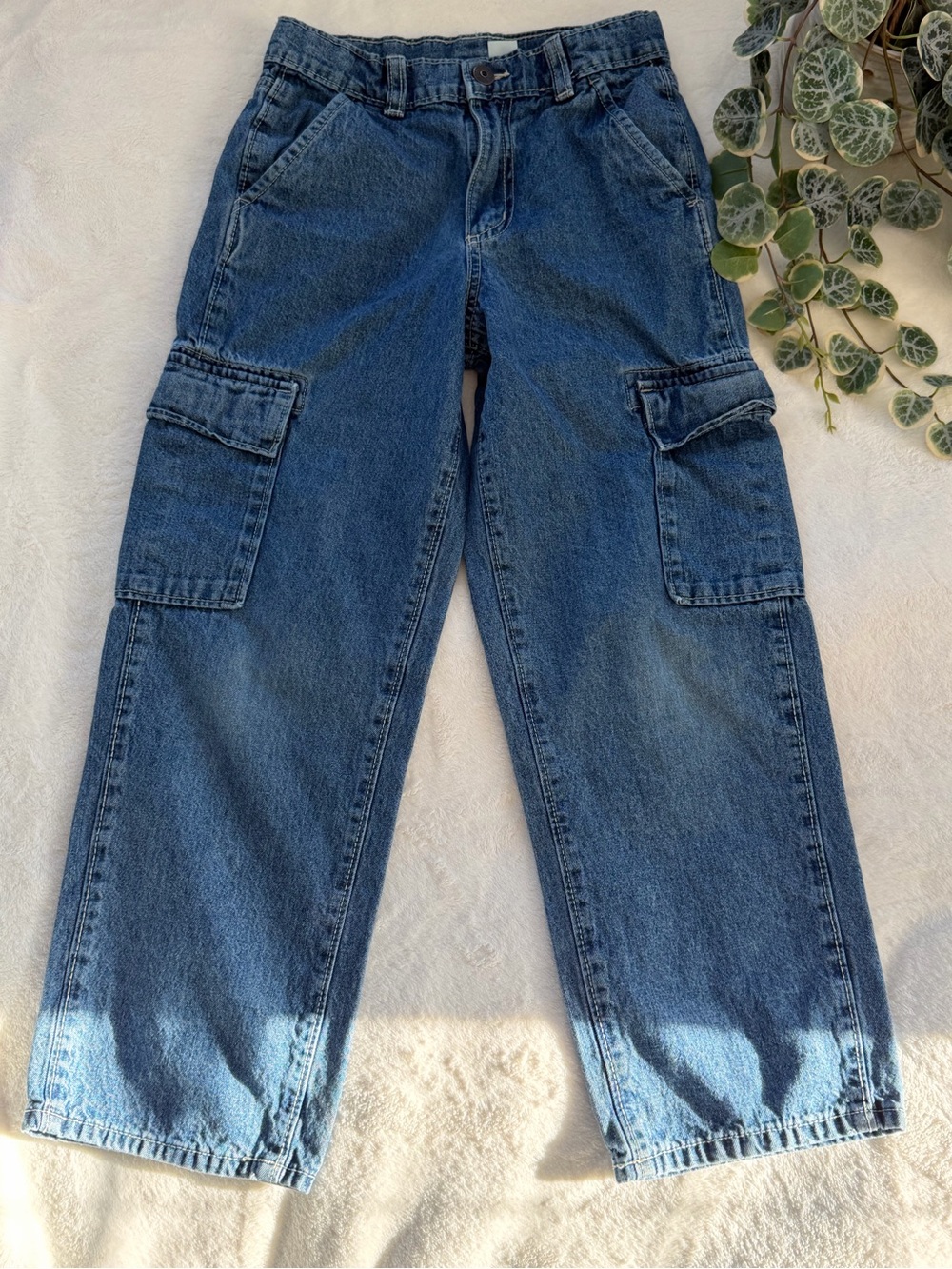 OshKosh B'gosh Girl’s Relaxed Cargo Jeans